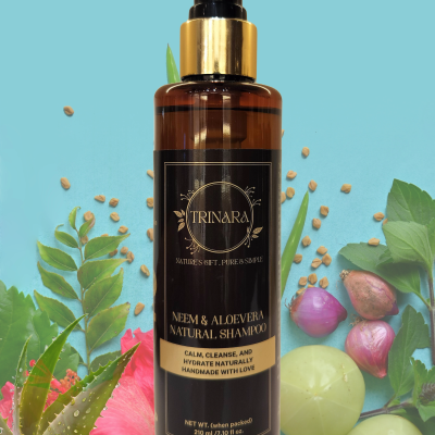 Neem & Aloevera Natural Shampoo - 210ML