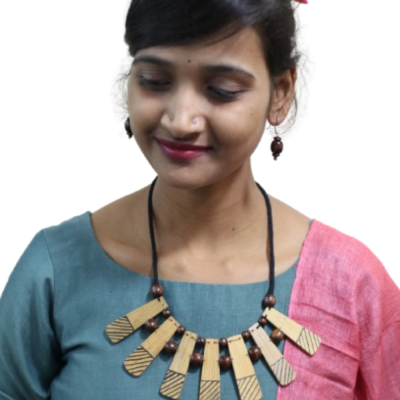Handpainted Bamboo Jewellery