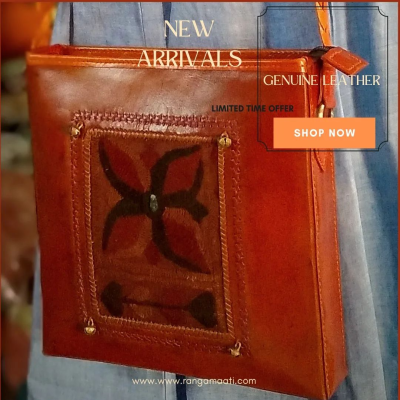 REGALIA - Cruelty Free Hand Stitched and Embroidered Designer HandBag