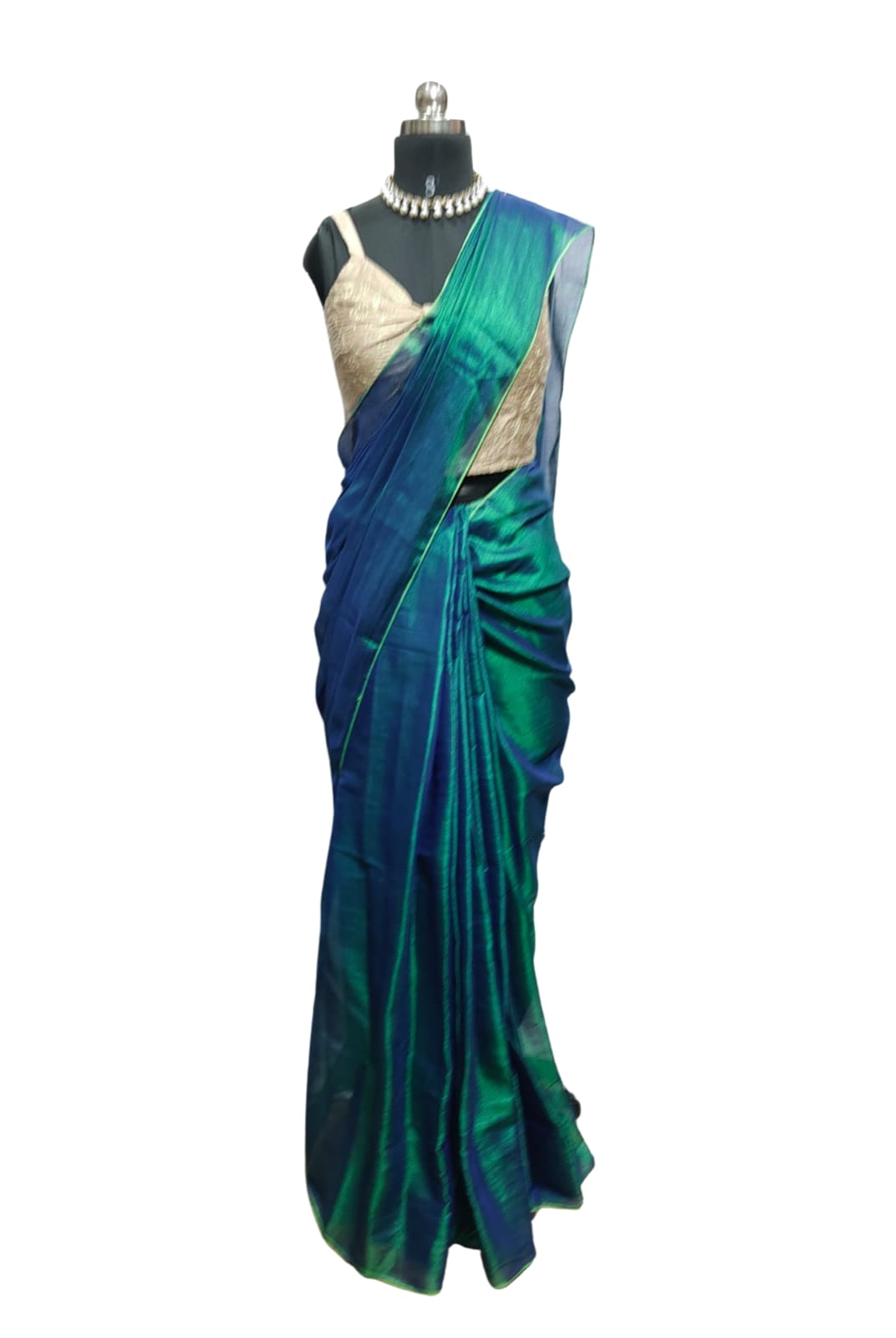 Plain Raw Silk Saree