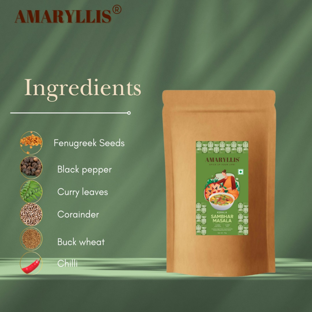 Kerala Sambhar Masala Powder - 70 grams