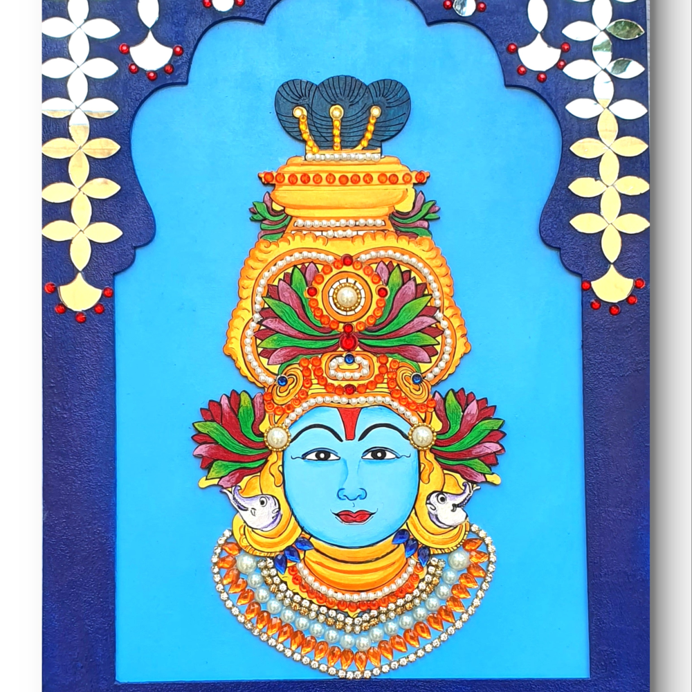 Pattachitra Art inspired Shree Nath Painting