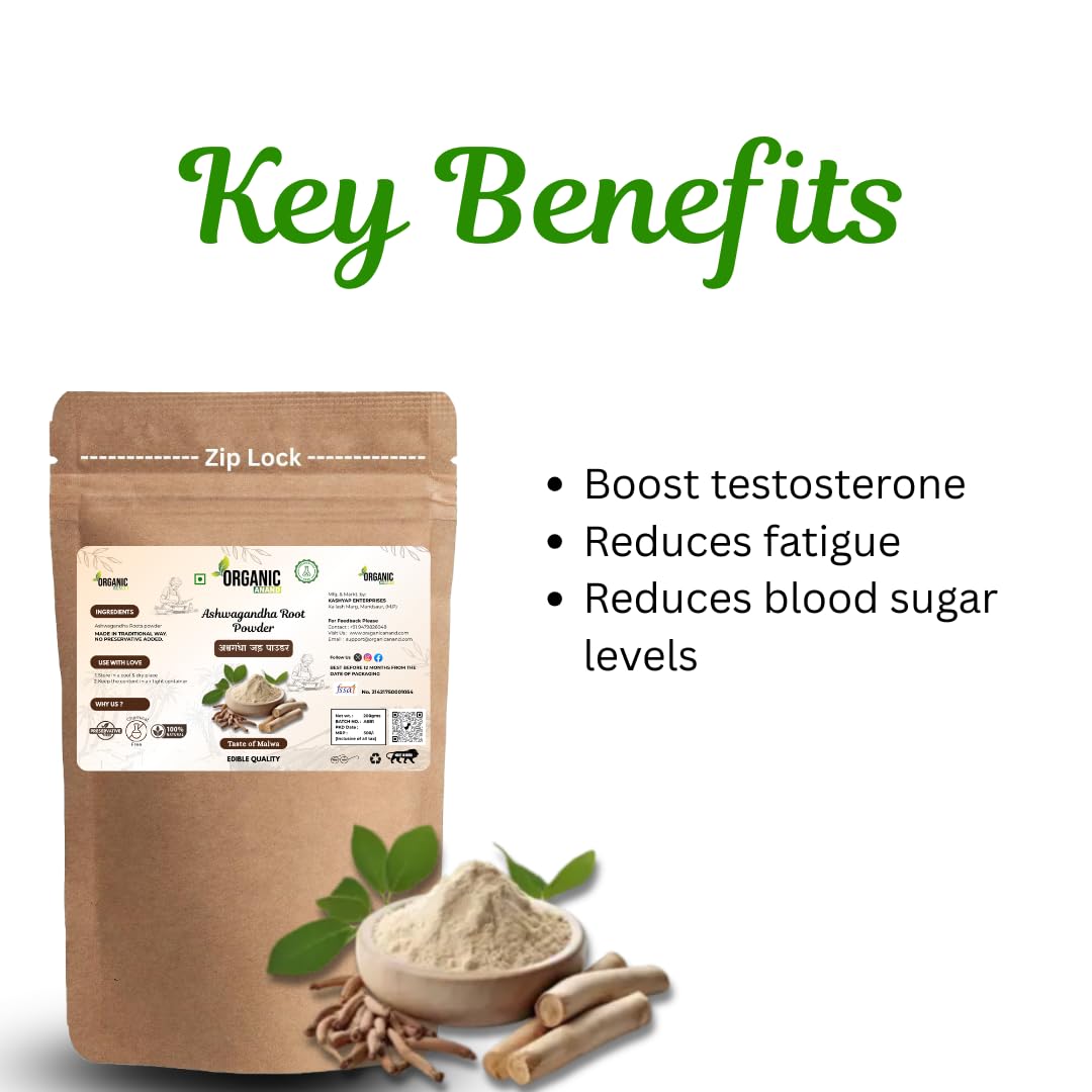 Ashwagandha Root Powder 100 Grams | Pure | Natural | Helps Fight Anxiety & Stress