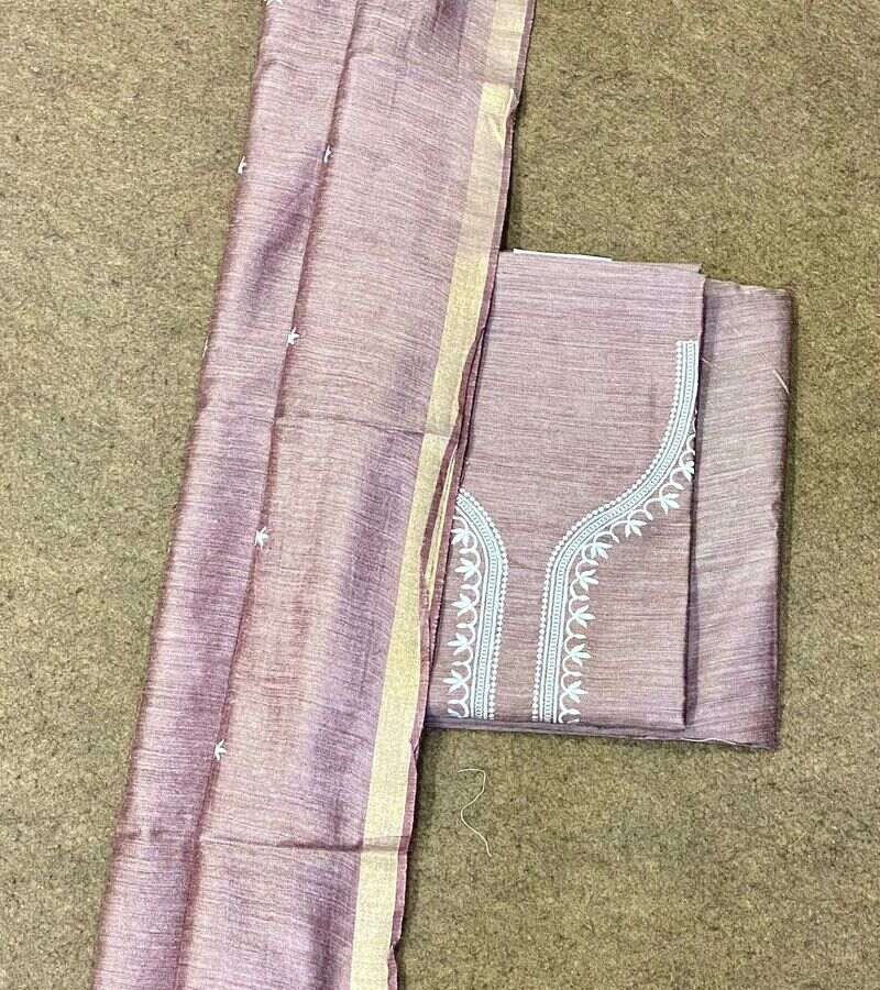 Bhagalpuri Katan Silk Suit