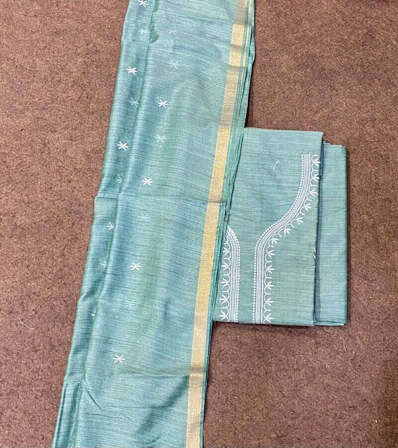 Bhagalpuri Katan Silk Suit