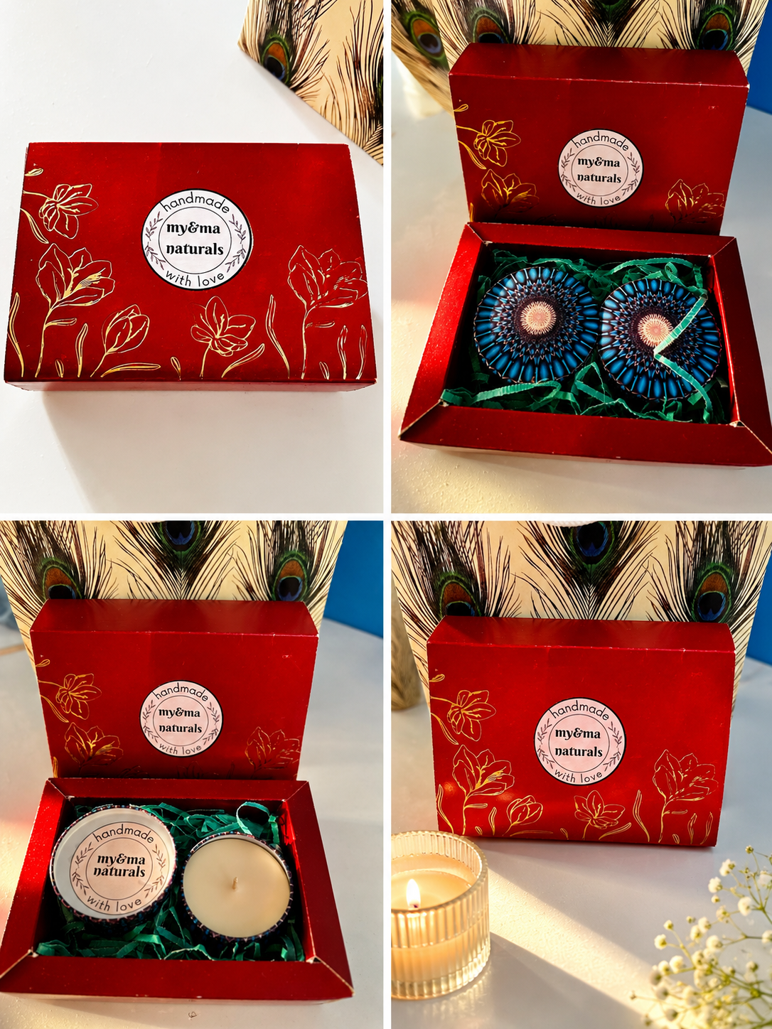 Mandala Glow Candle Gift Set