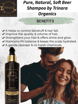 Vibrant Beer Shampoo - 210ML