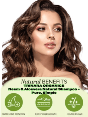 Neem & Aloevera Natural Shampoo  - 210ML