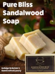 3 PCS SOAP COMBO - TRIPLE COOL ( EXOTIC SANDALWOOD SOAP+ BRIGHT MINT SOAP+ DETOX CHARCOAL SOAP) - 3 X 125 GMS