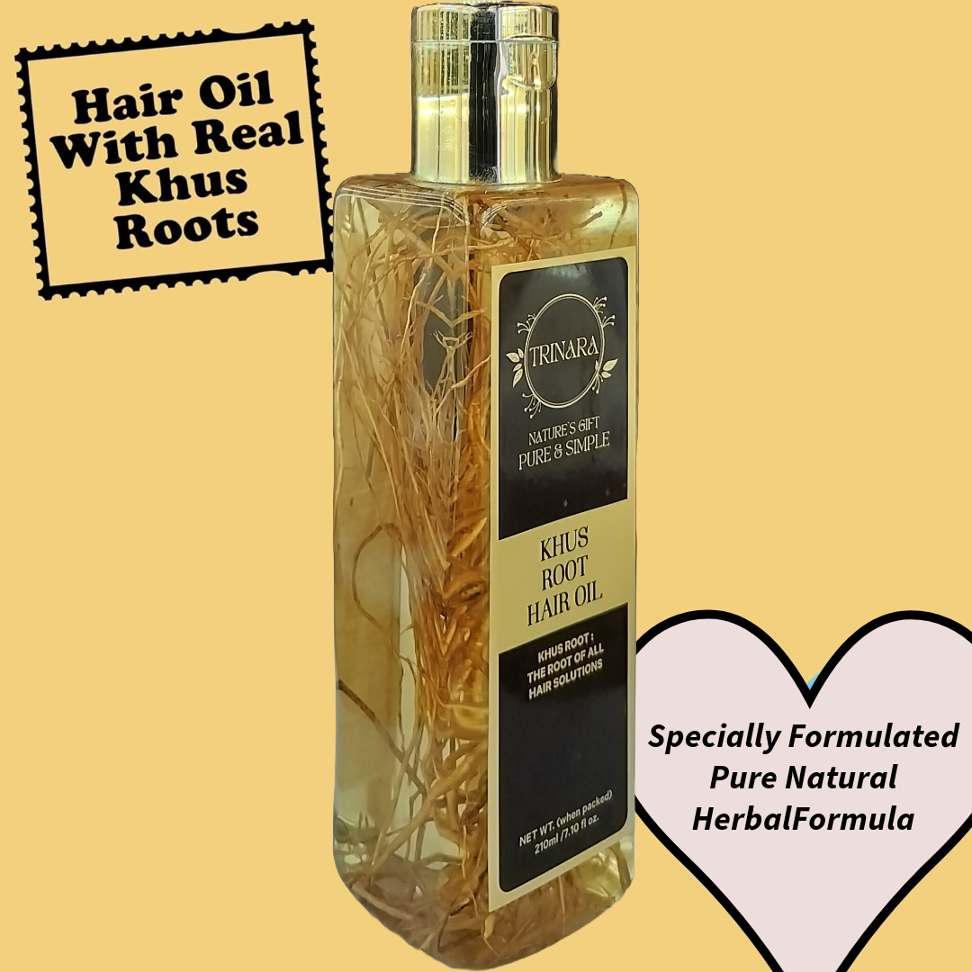 Khus Root Hair Oil - 210ML