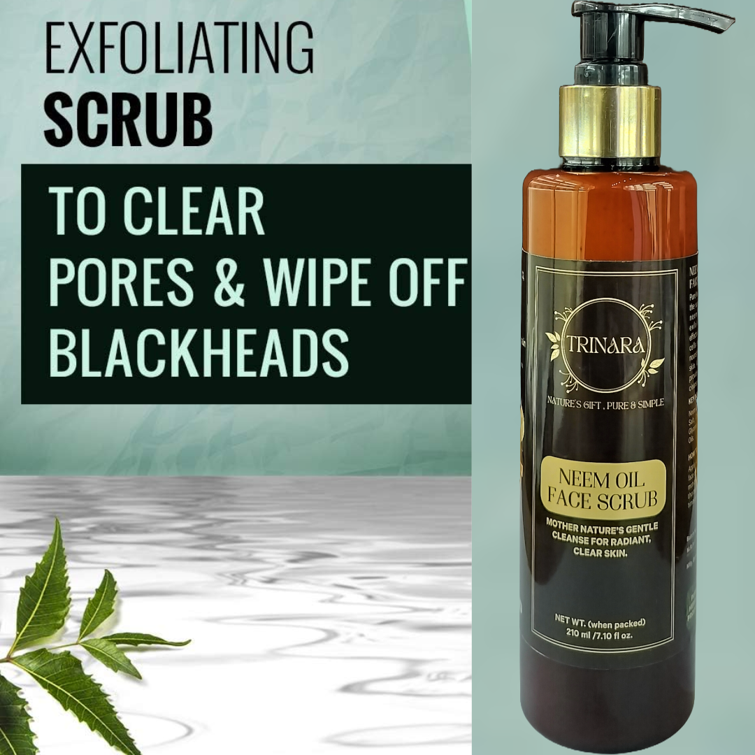 Neem Oil Face Scrub	210ML