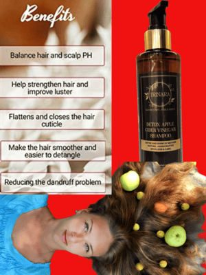 Detox Apple Cider Vinegar Shampoo - 210ML