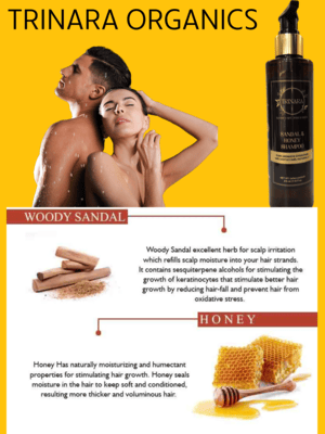 Sandal & Honey Shampoo - 210ML
