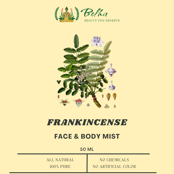Belha Naturals Frankincense Mist