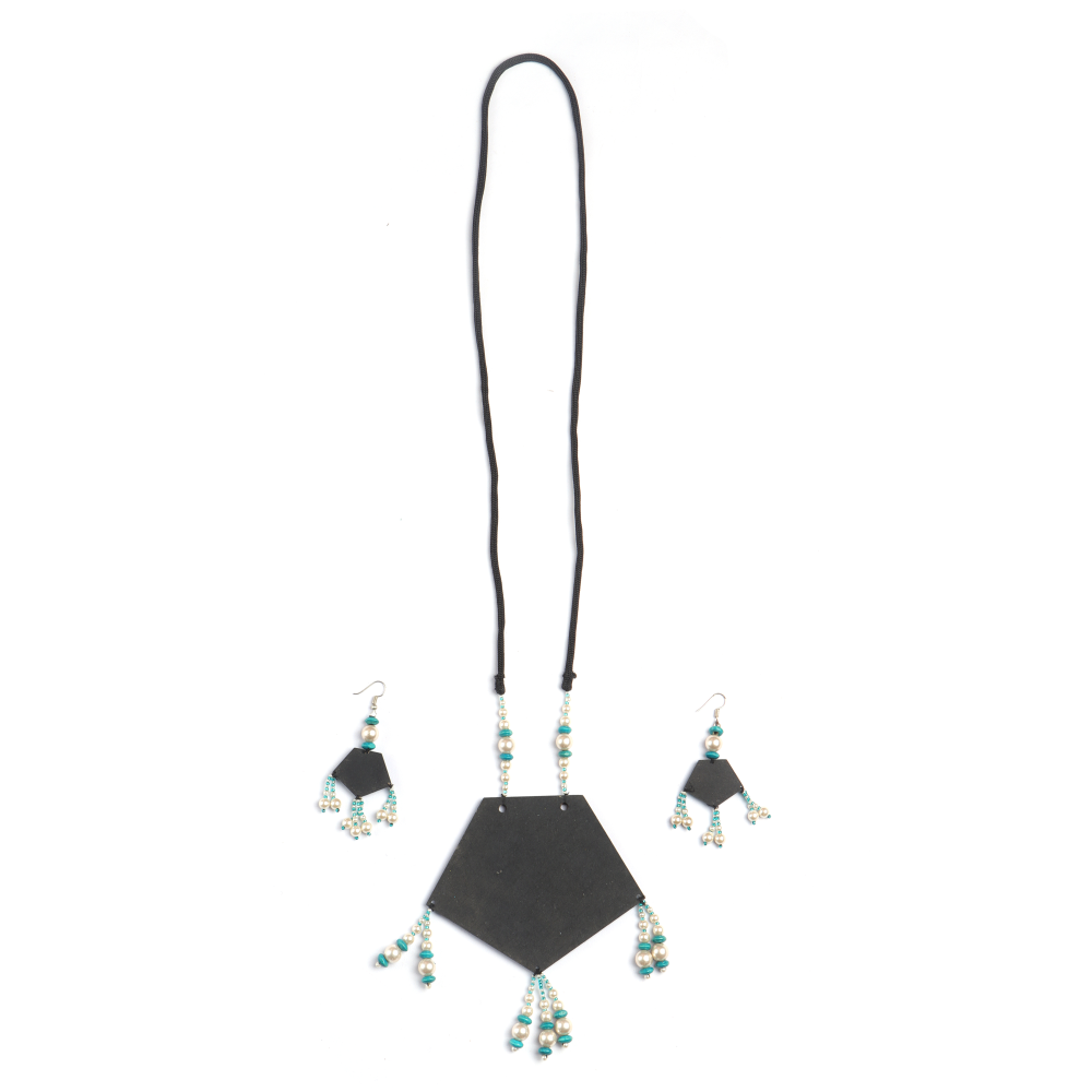 Handmade Handpainted Warli MDF Jewellery