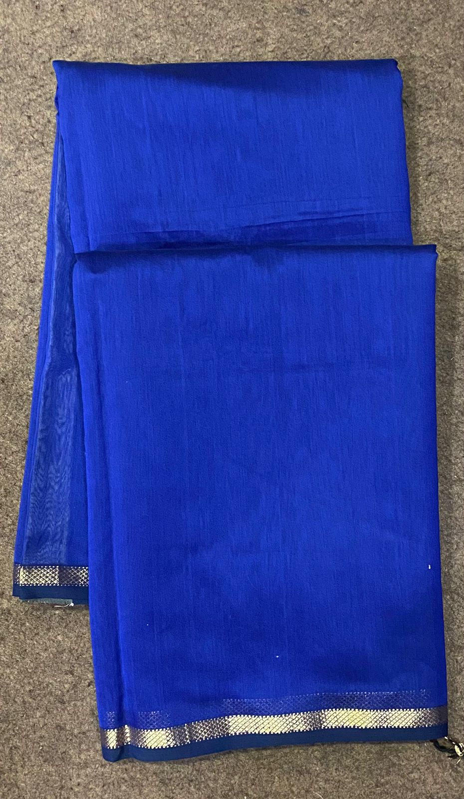Maheshwari Handloom Jute Pallu Saree for Women