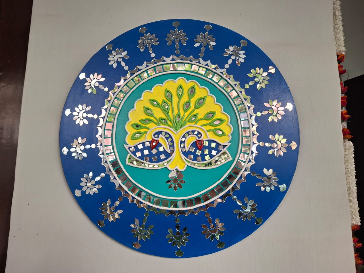 [Lippan Art] Peacock Wall Hanging