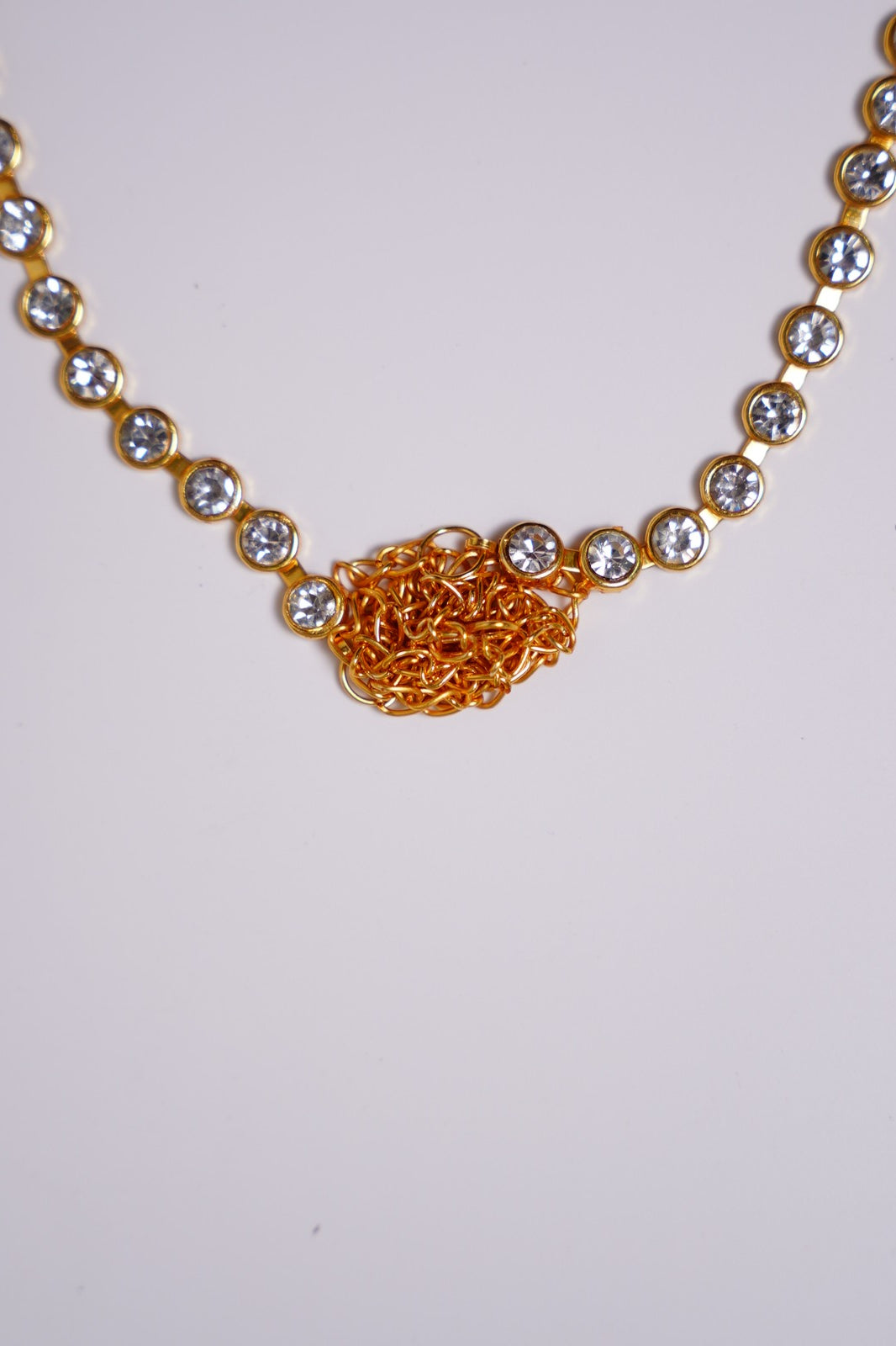 Handwork Gold-Plated Pearl & Kudan Stone Kamarpatti