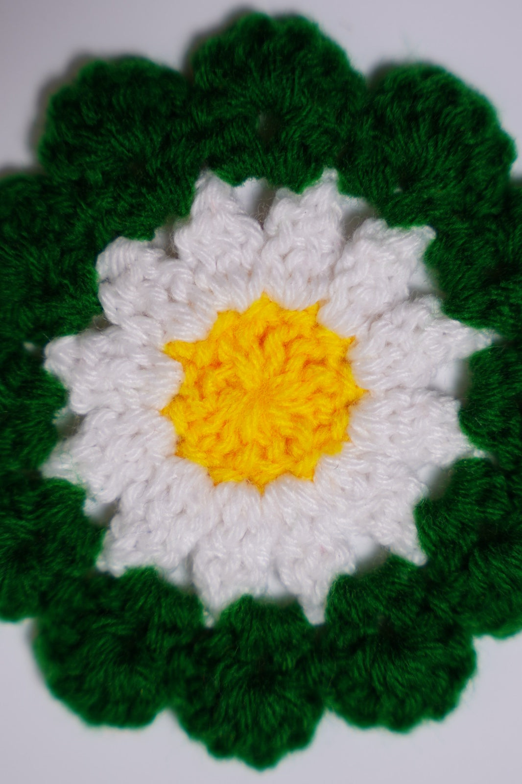 Handwork Crochet Daisy Flower