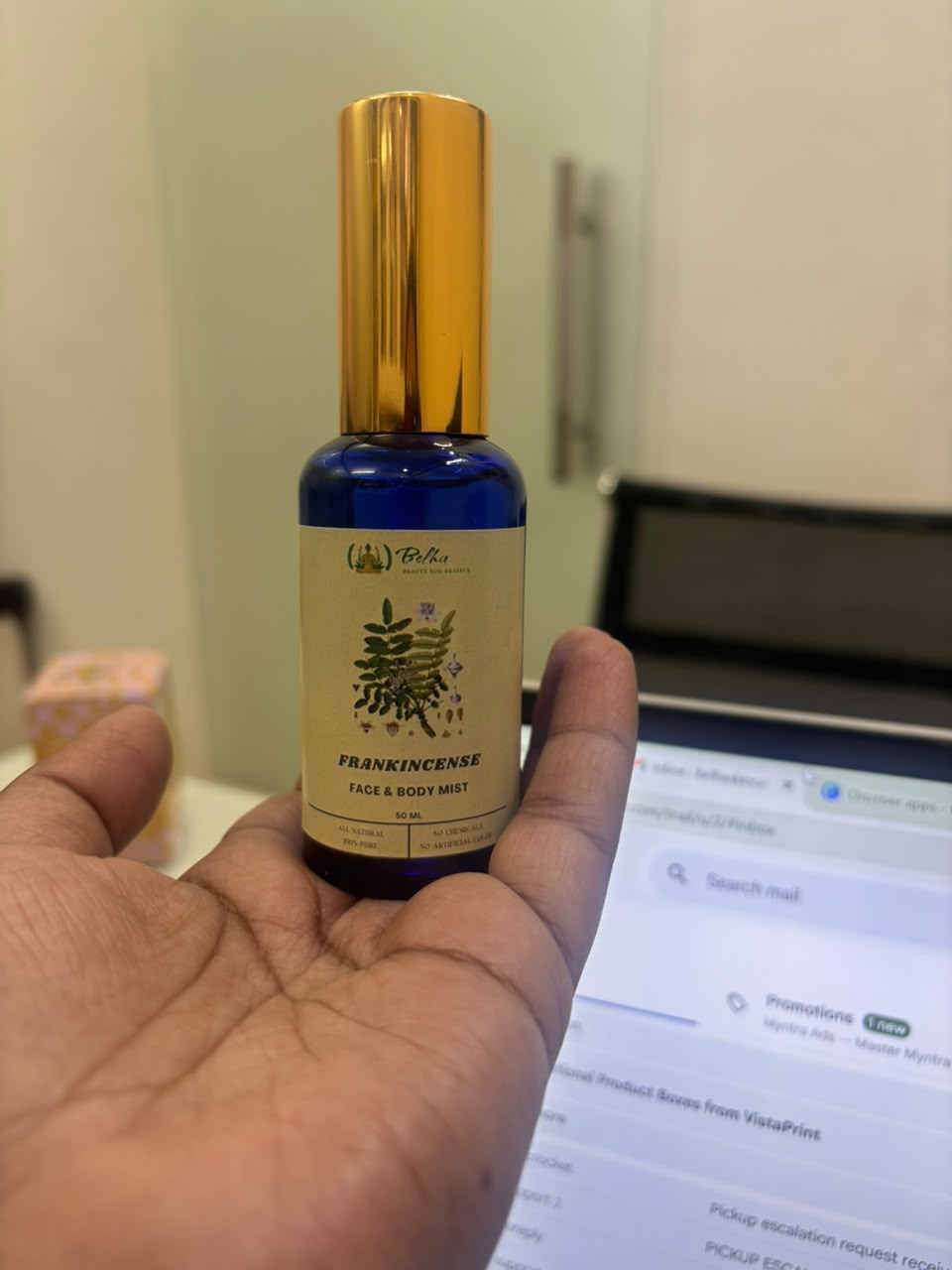 Belha Naturals Frankincense Mist