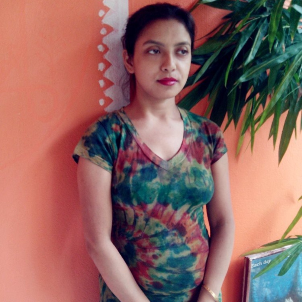 Pair of Shibori Tie Dyed Premium Cotton T Shirts