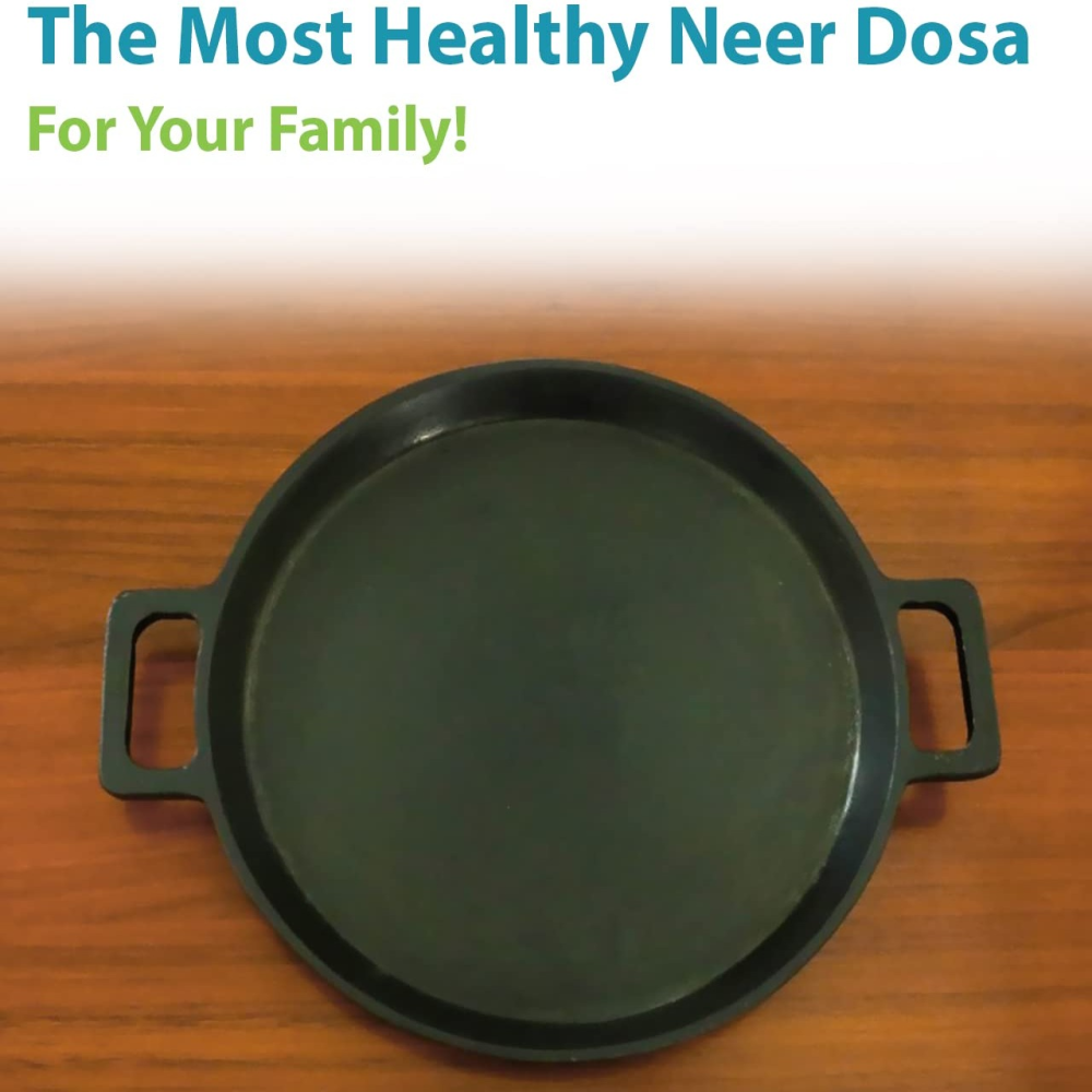 Swastha Cookware Cast Iron Neer Dosa tawa