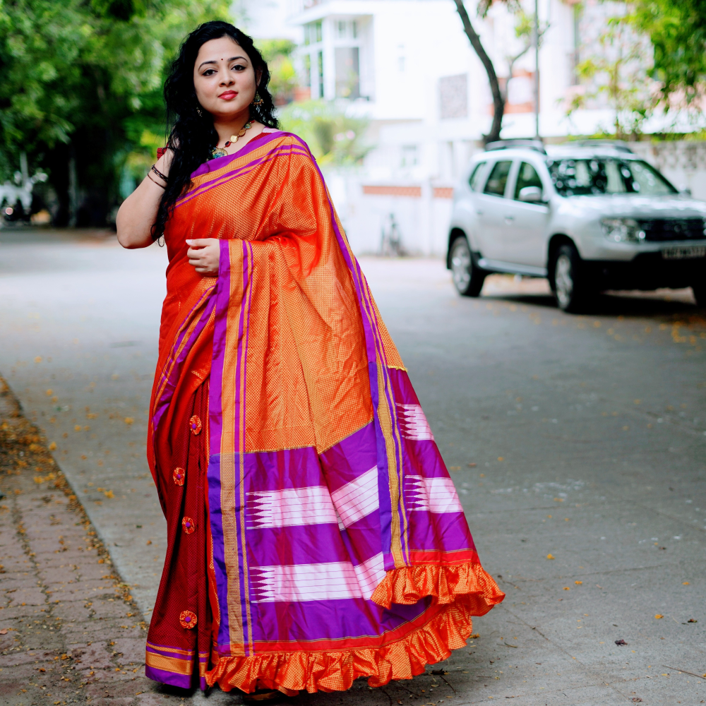 Semi Silk Khun Saree